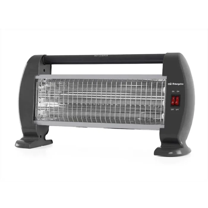 Orbegozo BP 0206 Estufa de Cuarzo 1200 W Negro Orbegozo BP 0206 Estufa de Cuarzo 1200 W Negro